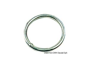 Anneau rond 5x25 mm