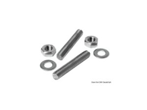 Kit vis sans tête inox pour taquet 6x60 mm