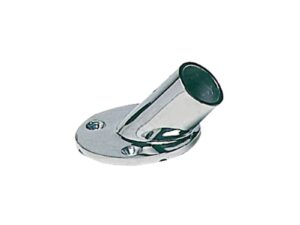Raccord rond p. balcon 45° 22 mm