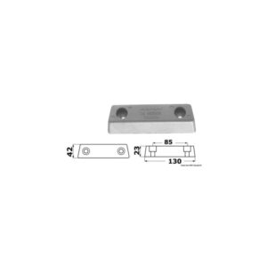 Anode base zinc Duo Prop 872139-1