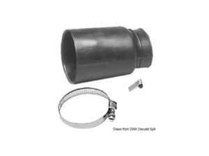 Manchon échappement bas 3" p. Mercruiser