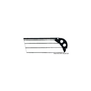 Profilé en aluminium anodisé 63x15+6 mm Barres de 3/6m