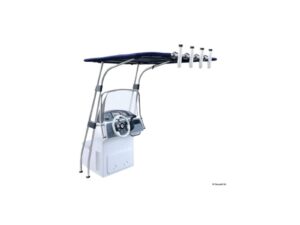 T-Top in lega leggera 1700x1200x2010 mm Blu