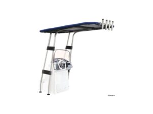 T-Top professionale 2000x1400 bianco con telo blu