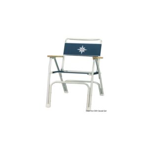 Chaise pliante Beach bleu navy