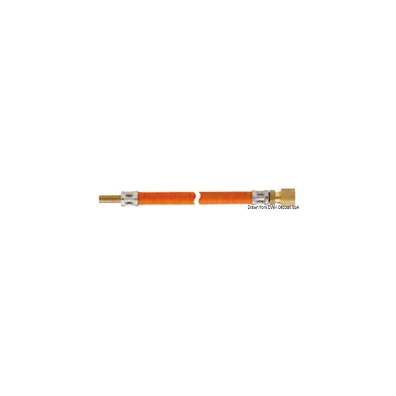 Embout lisse RVS 8 x 600 mm – Image 2