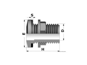 Embout avec écrou 3/4"