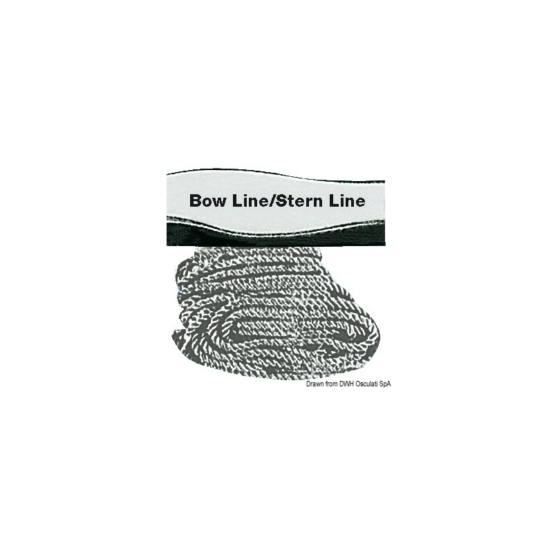 Amarre avec oeil blanc 10 mm x 6 m – Image 3