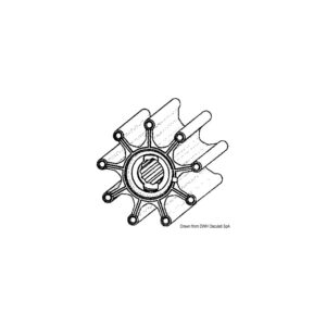 Roue pompe refroidiss. eau 17018-0001