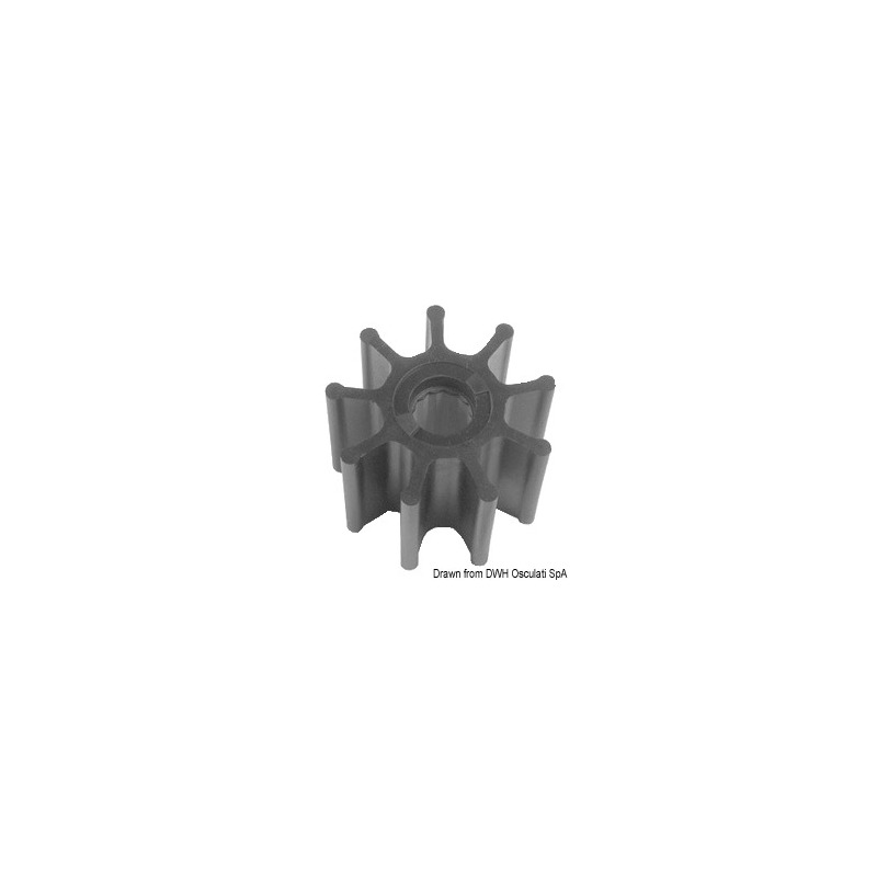 Roue pompe refroidiss. eau GT 205