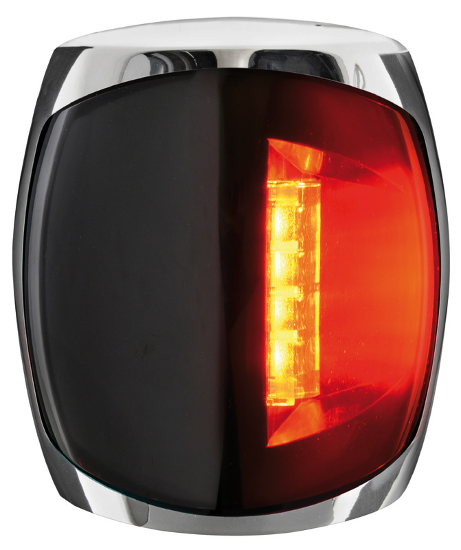 Feu de navigation Sphera III 112,5° G inox rouge