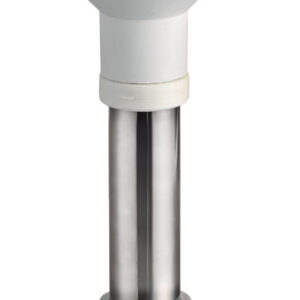 Hampe Compact en inox 20 cm feu blanc