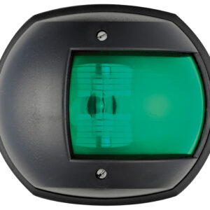 Feu de navigation Maxi 20 noir 12 V/vert 112,5°