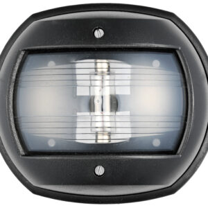 Feu de navigation Maxi 20 noir 12 V/poupe blanc