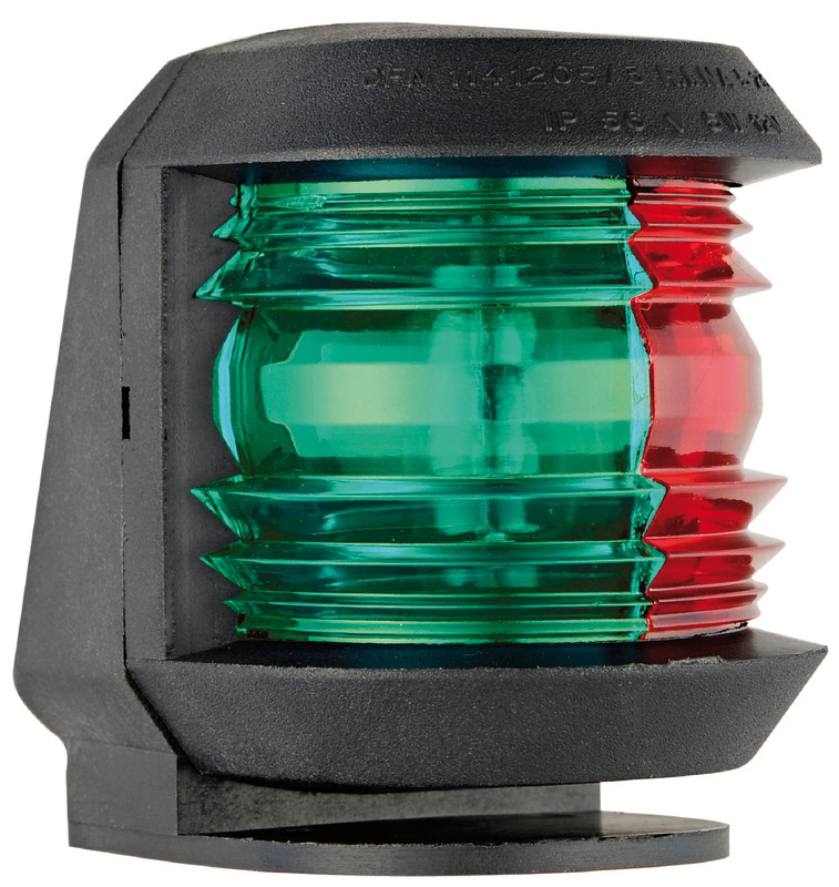Feu de navigation pont UCompact noir/rouge-vert