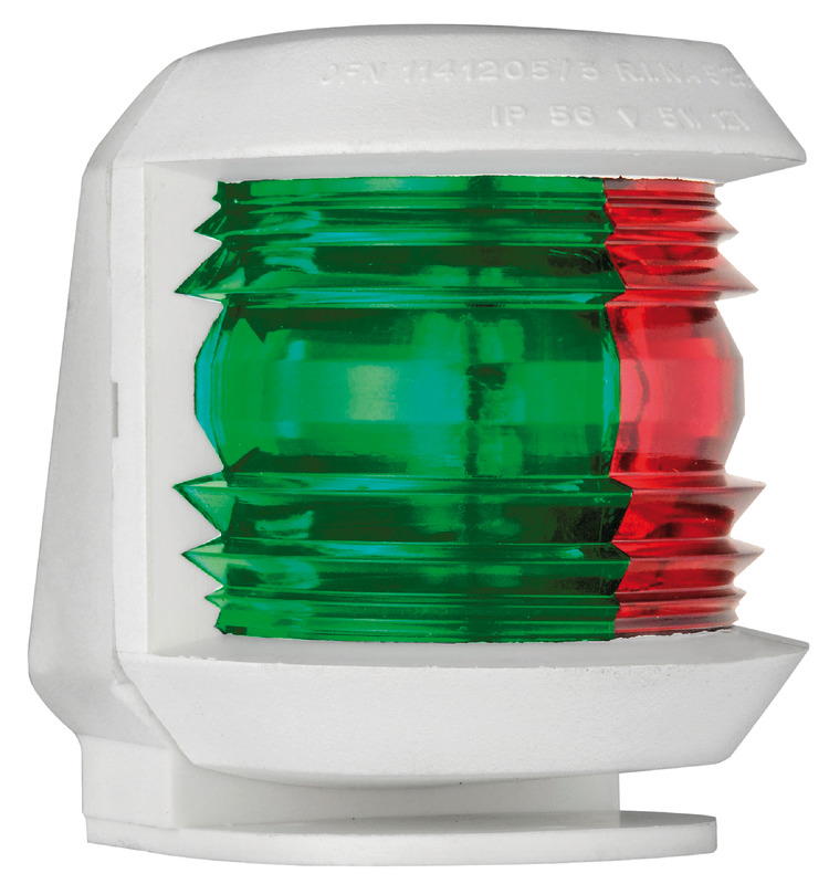 Feu de navigation pont UCompact blanc/rouge-vert