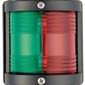Feu de navigation Utility 77 noir/225° rouge-vert