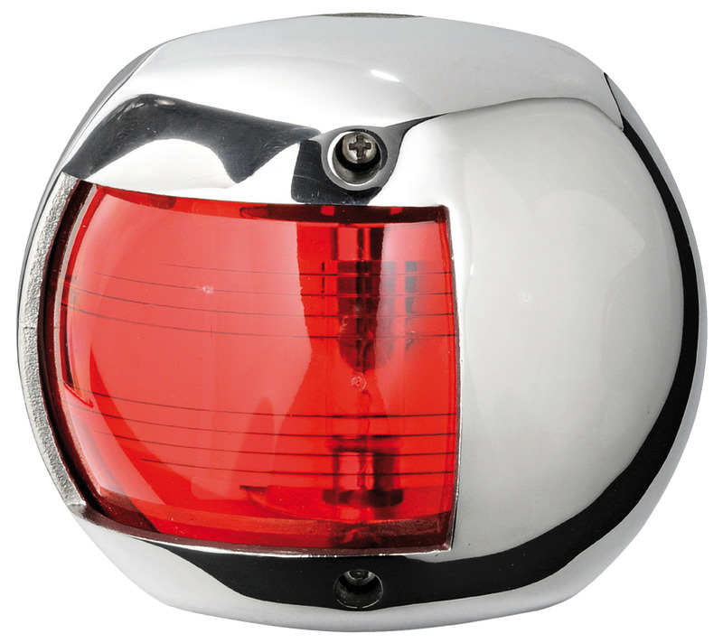 Feu de navigation Classic 20 LED - 112,5° gauche Calotte inox