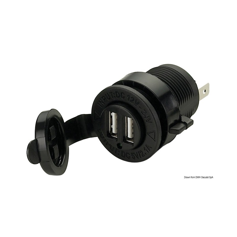 Double USB + micro USB rétractable – Image 2
