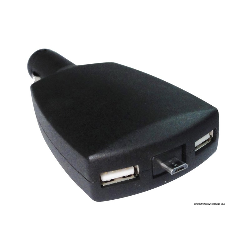 Double USB + micro USB rétractable – Image 3