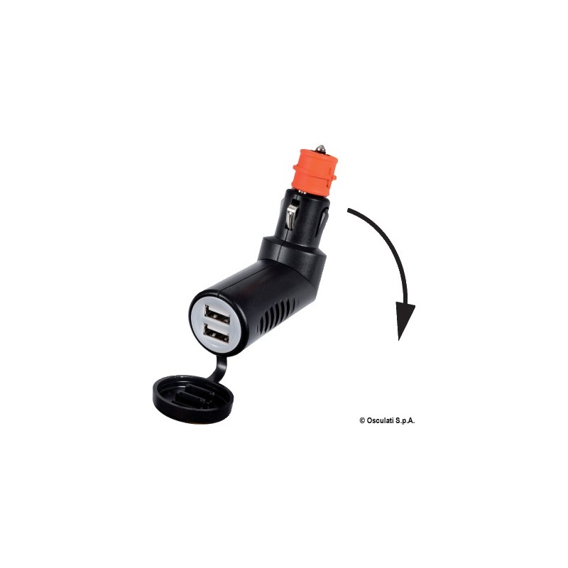 Double USB articulé adapter – Image 2