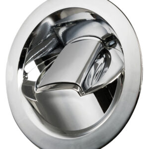 Douche eau froide Saturn base verticale chromé