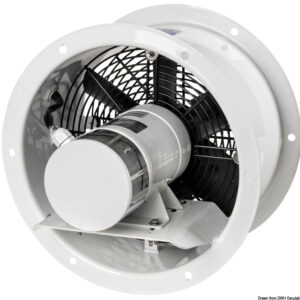 Ventilateur hélicoïdal 24 V 0.37 kW 2000rpm FRR