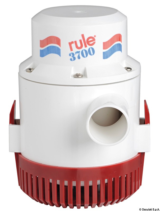 Maxi pompe immergée Rule 3700 12V 15,5A 38mm