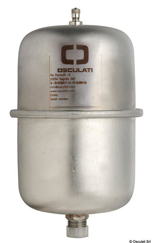 Vase d'expansion p. autoclaves et chauffeau 1 l