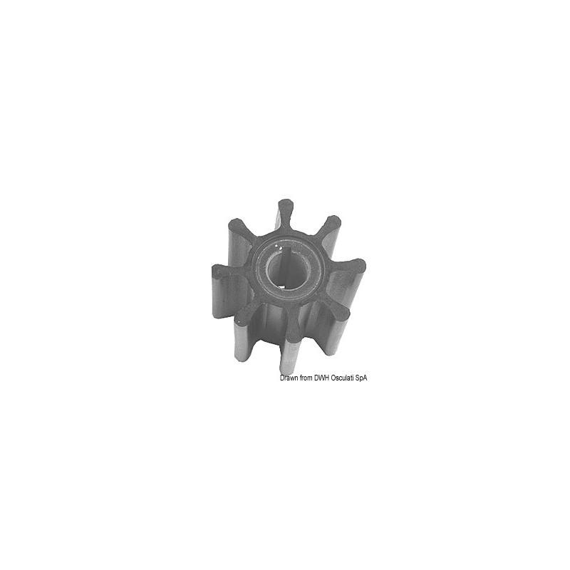 Roue pompe refroidiss. eau T 48300008 122 – Image 2
