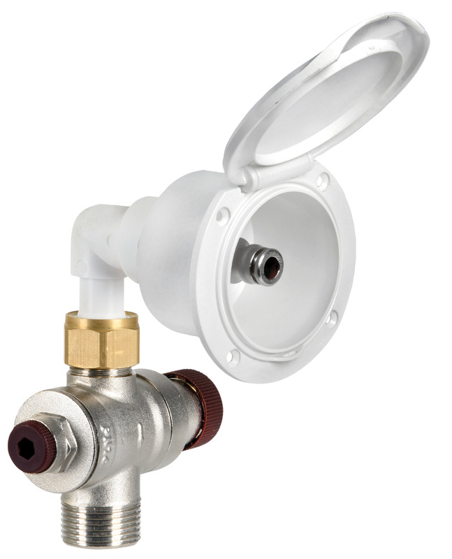 Prise d'eau douce blanc Heavy Duty Classic EVO