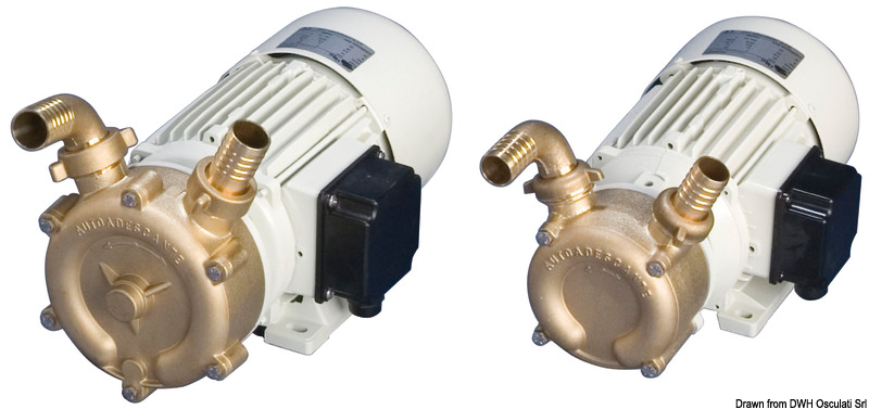 Pompe fond de cale bronze professionelle 120 l/min