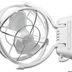 Ventilateur CAFRAMO Sirocco blanc 12/24 V