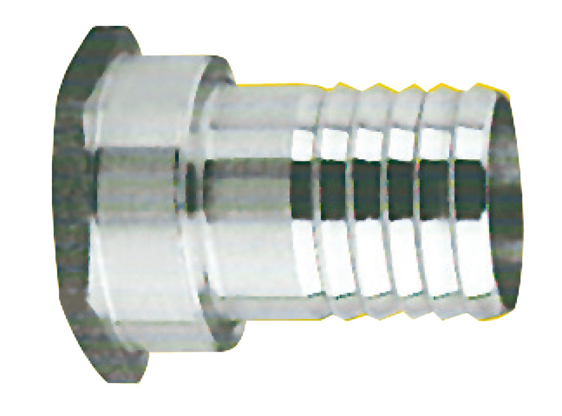 Embout inox femelle 3/8" x 15 mm