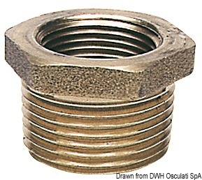 Réduction laiton mâle/femelle 3/8" x 1/4"