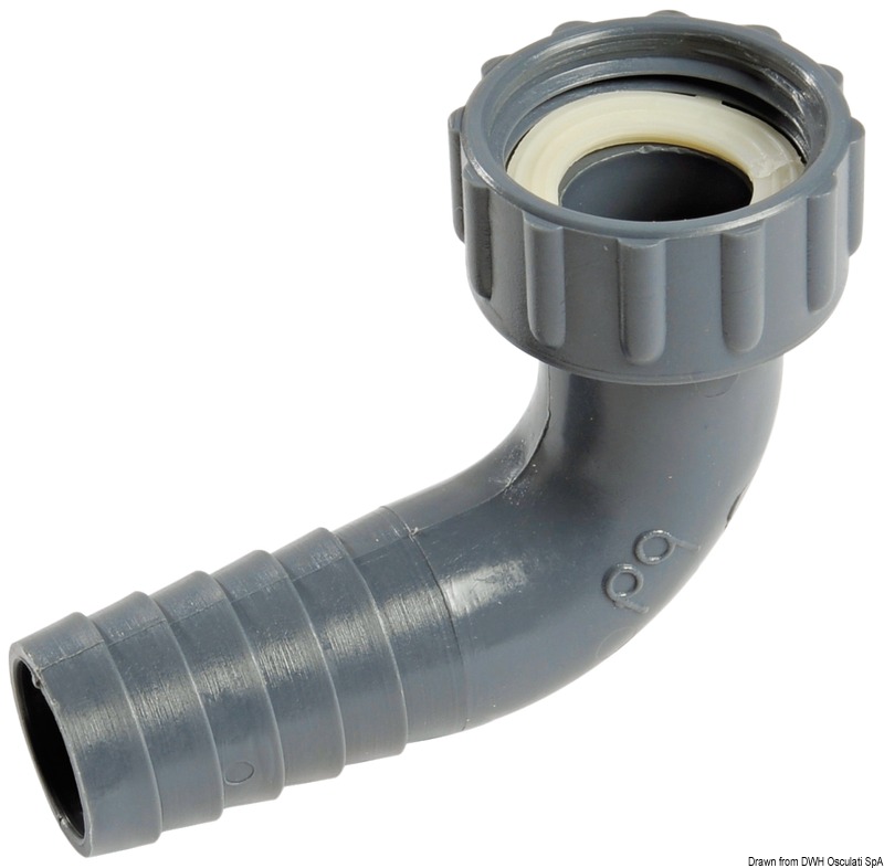 90° embout female 3/4" x 19 mm