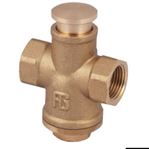 Robinet à poussoir laiton 3/8"