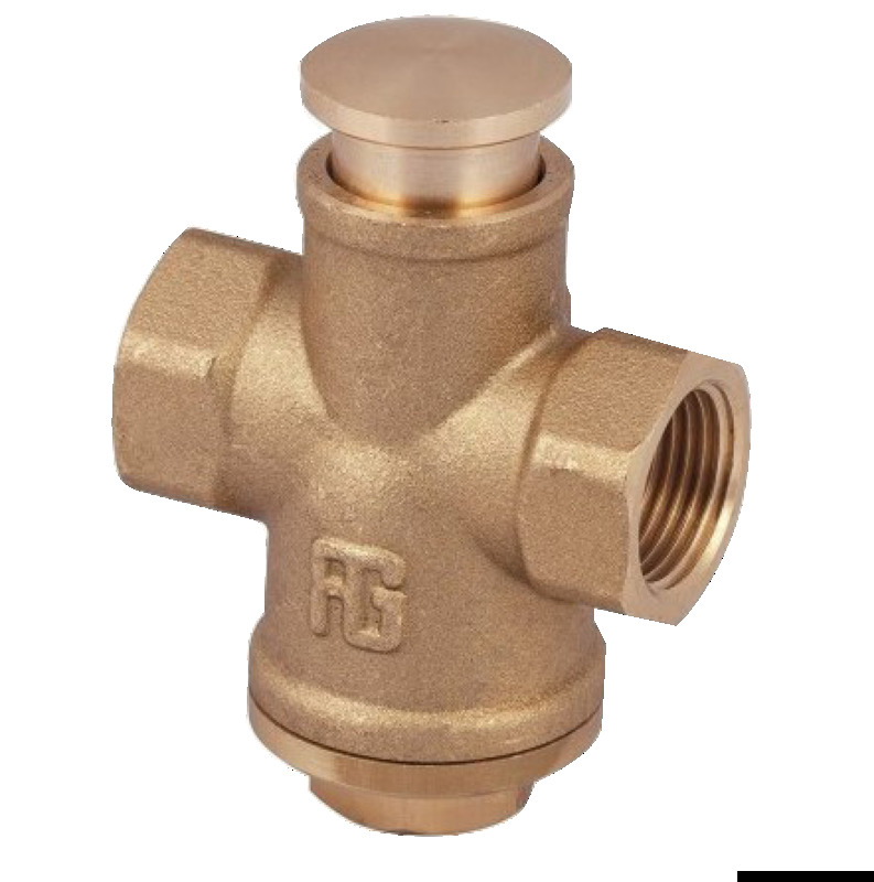 Robinet à poussoir laiton 3/8"