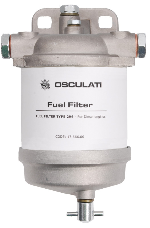Filtre gasoil CAV 296 avec évacuation