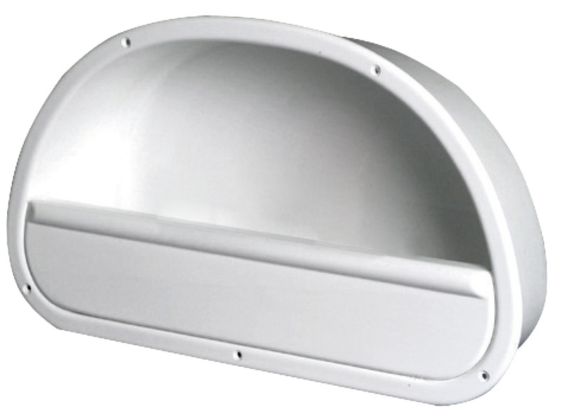 Poche latér. fourre-tout ABS blanc poli 535x 320mm