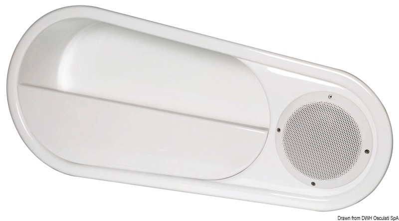 Poche latérale fourre-tout droite 810 x 360 mm