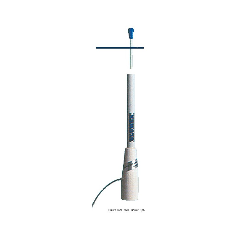Glomex fiberglass antenna for CB 150 cm – Image 2