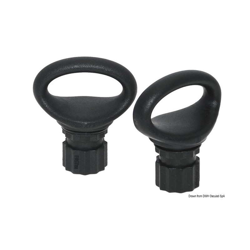 Paire d'anneaux Fasten 75 x 46 mm – Image 2