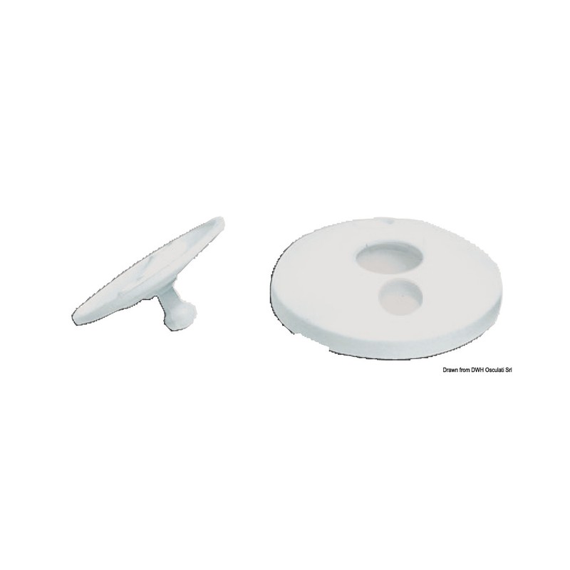Bloque-porte nylon+caoutchouc blanc – Image 2