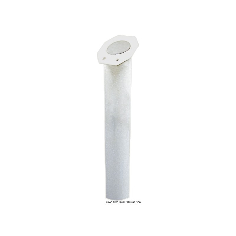 Porte-canne à encastrer polycarbonate 40 mm – Image 3
