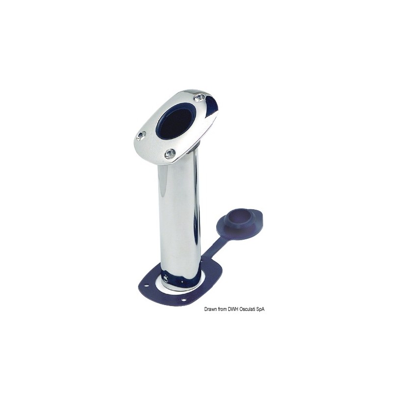 Porte-canne incliné à 60° AISI316 trapézoïdale – Image 2