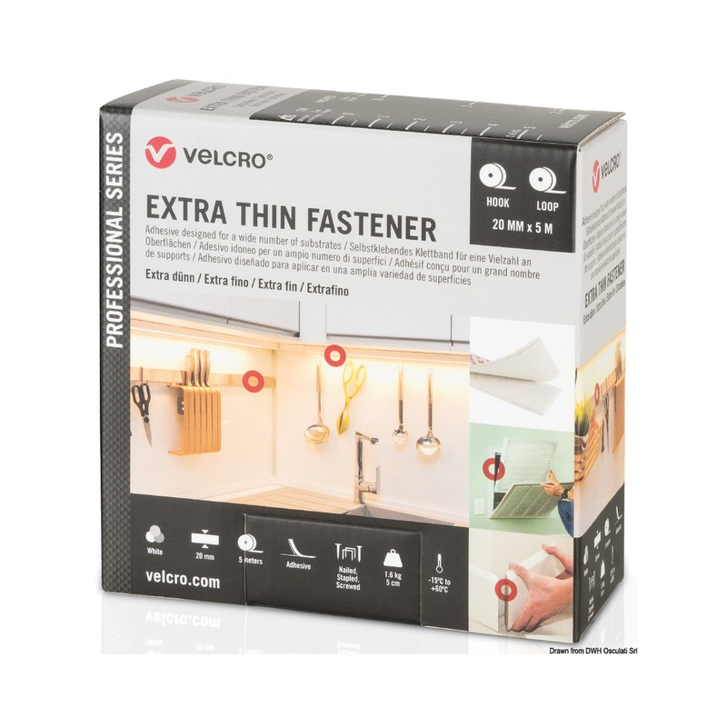 VELCRO® Brand EXTRA THIN Fastener – Image 2
