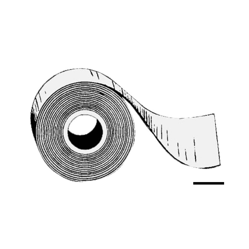 Tissu neoprene Orca 820/1050 GSA gris RAL9001 – Image 2
