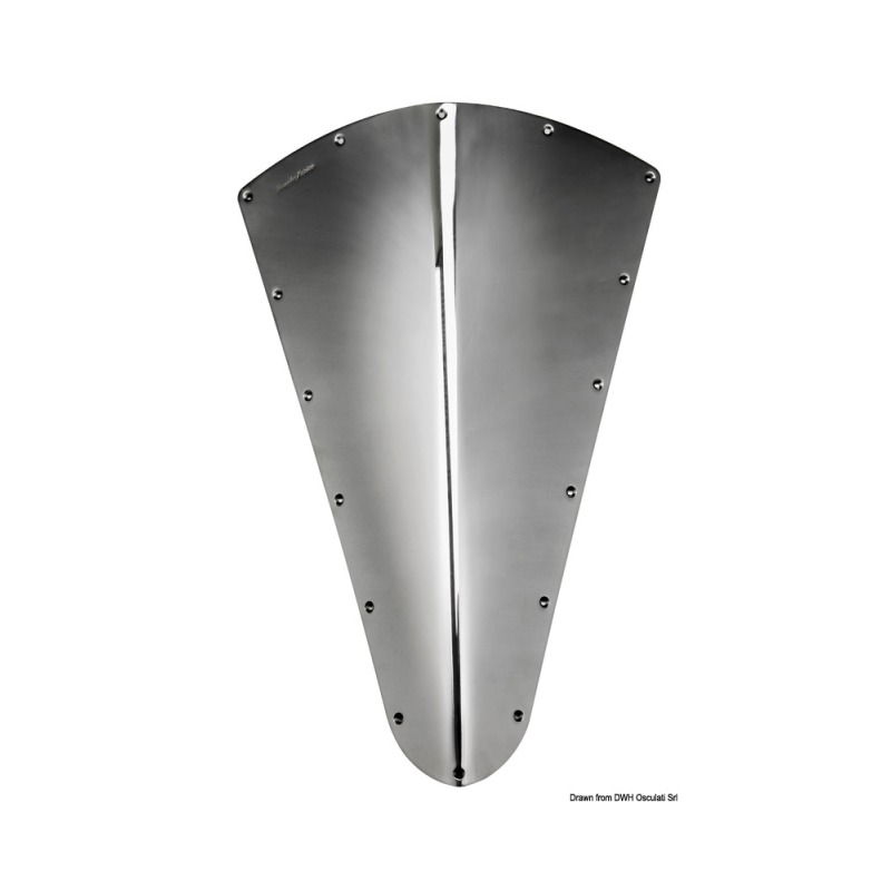 Plaque proue DOUGLAS MARINE 340x520 mm
