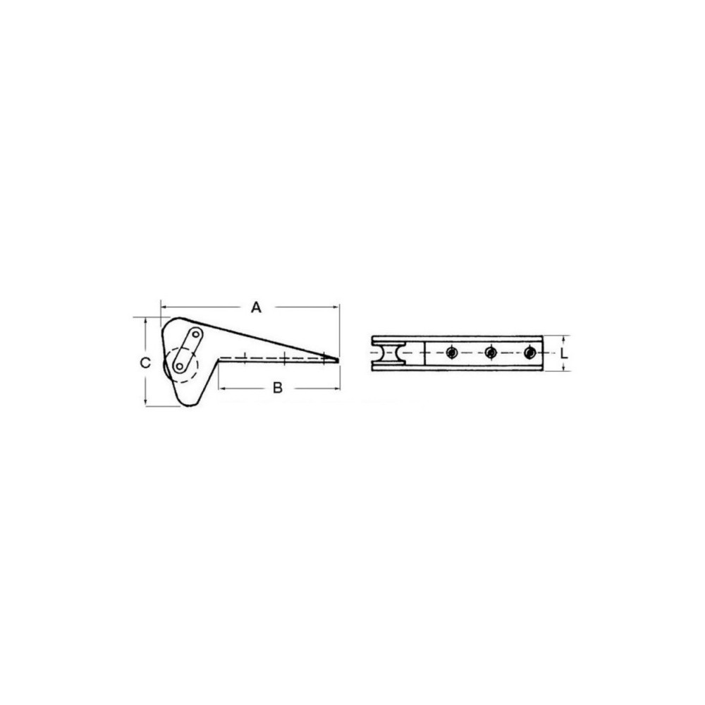 Davier inox pour Bruce/Trefoil max 20 kg – Image 3